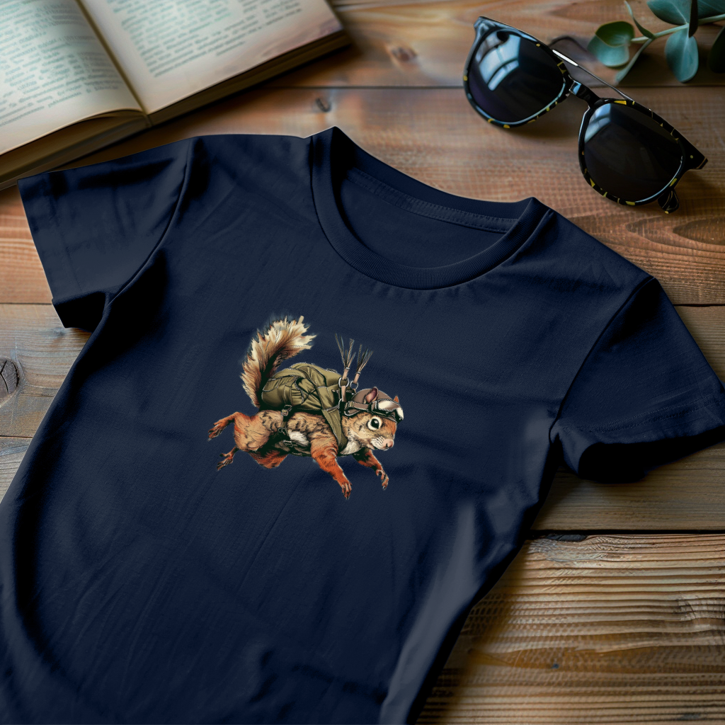 Skydiving Squirrel T-shirt