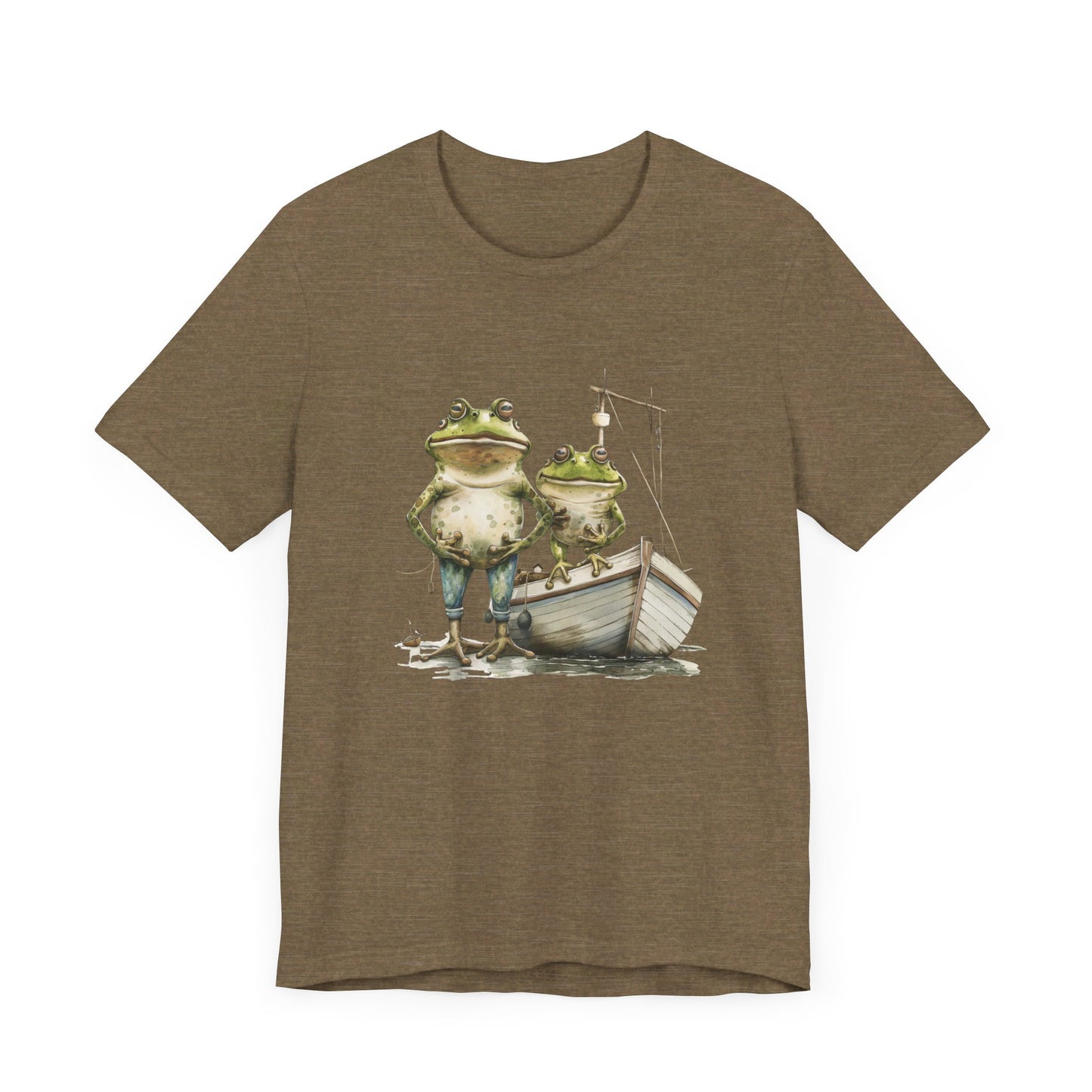 Frogs on a Fishing Boat T-shirt