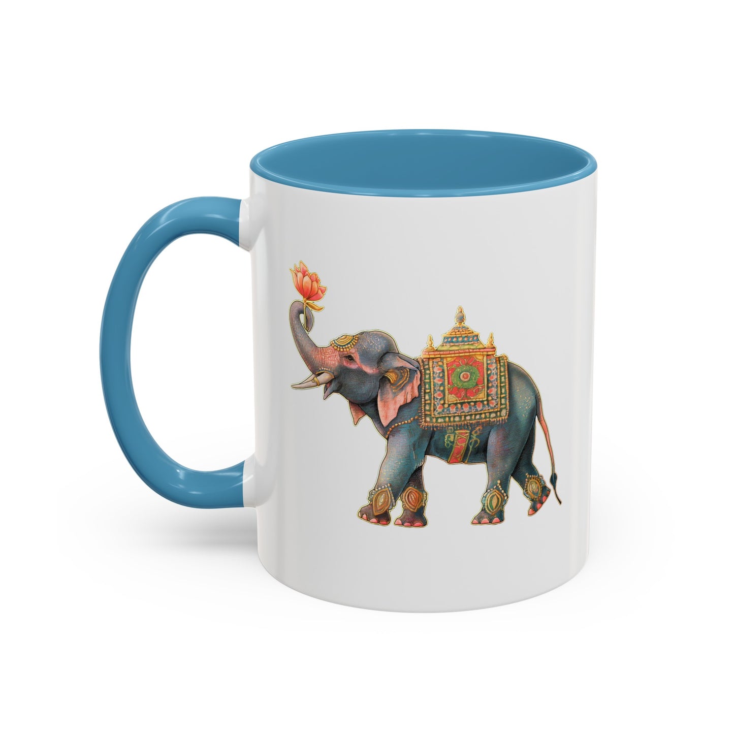 Asian Elephant Accent Coffee Mug - Tortuna