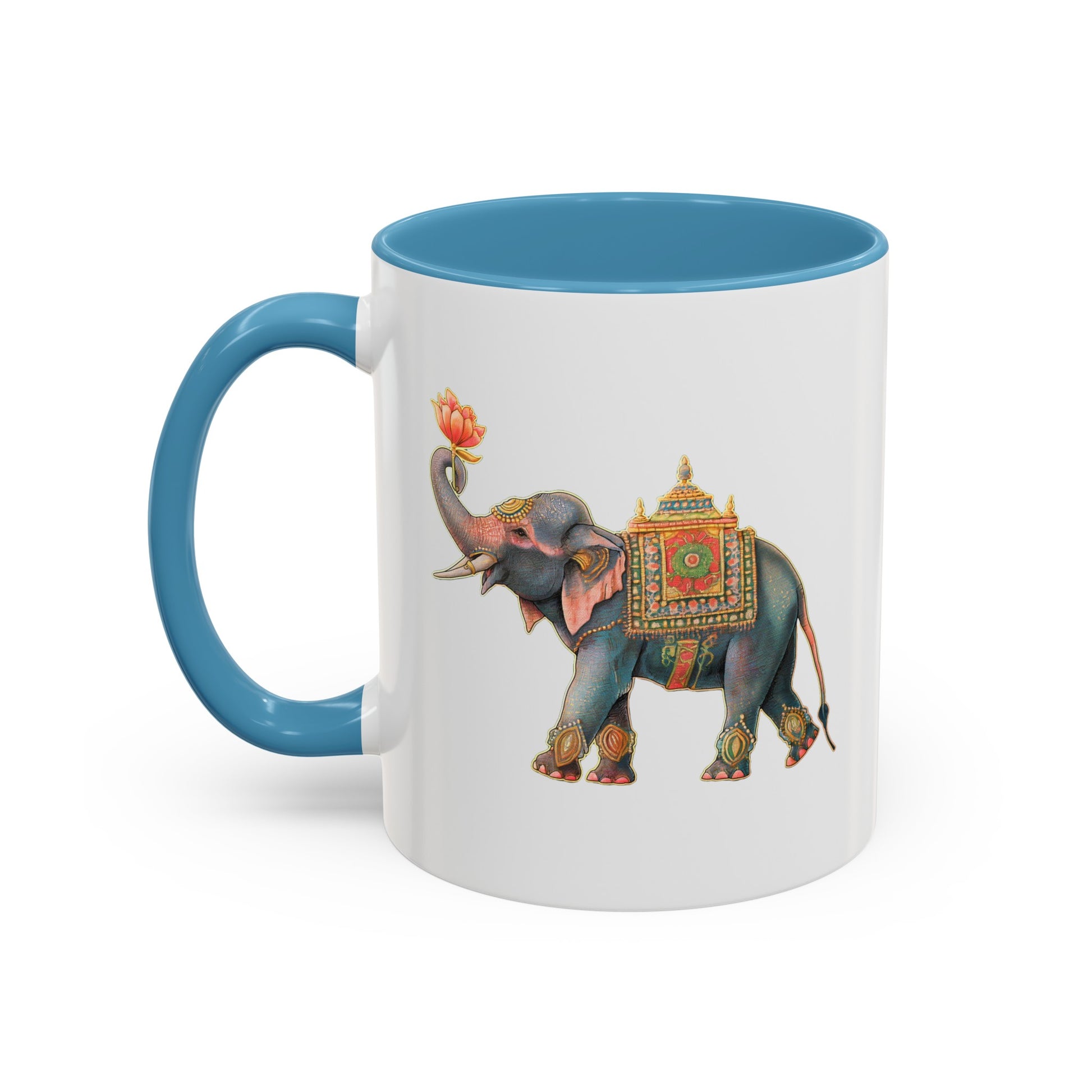 Asian Elephant Accent Coffee Mug - Tortuna