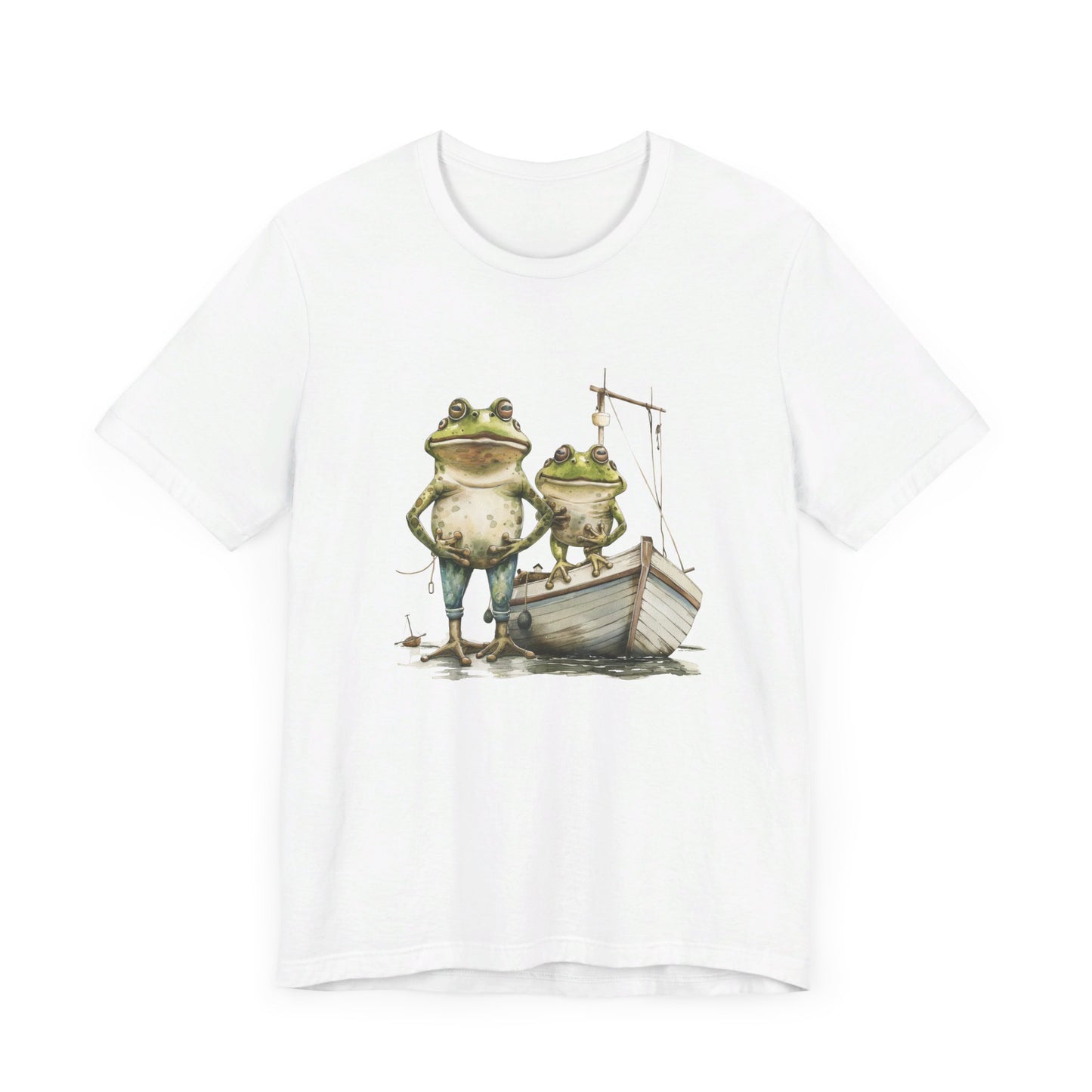 Frogs on a Fishing Boat T-shirt