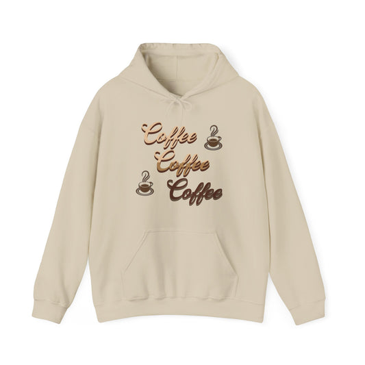 Coffee Coffee Coffee Hoodie - Tortuna