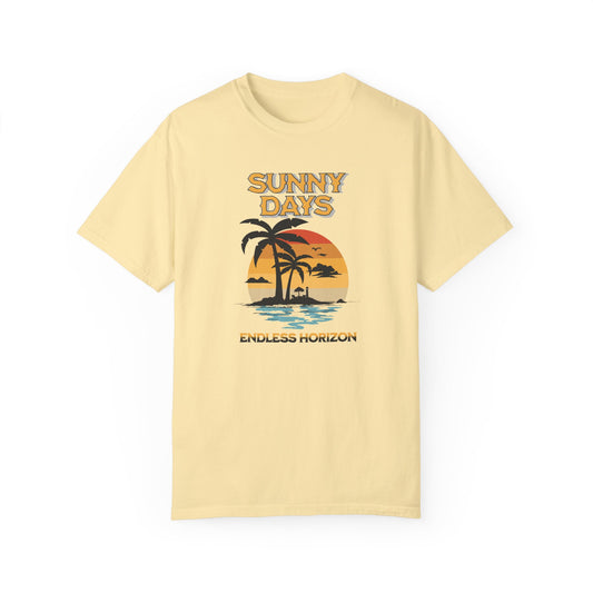 Sunny Days, Endless Horizon T-shirt - Tortuna