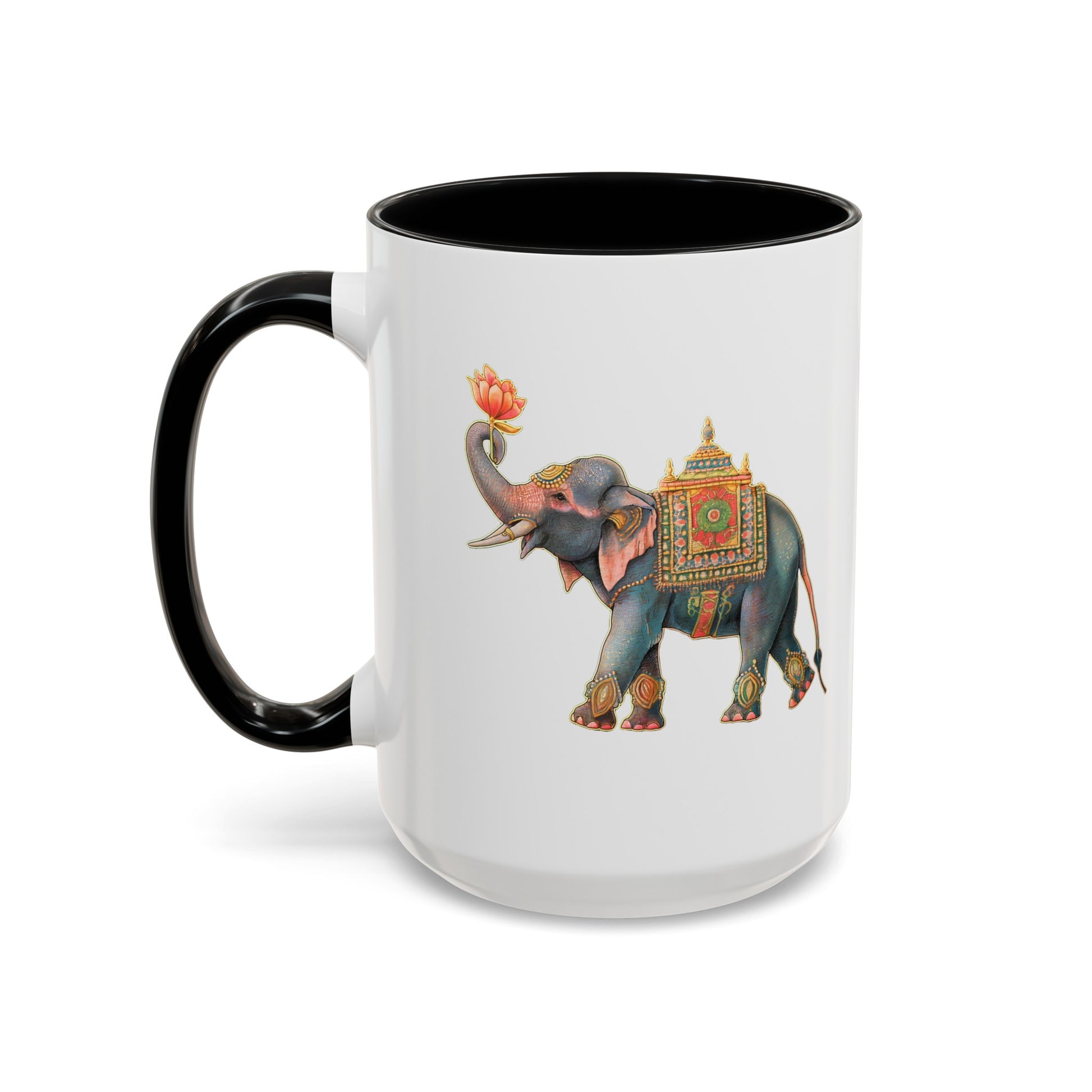 Asian Elephant Accent Coffee Mug - Tortuna