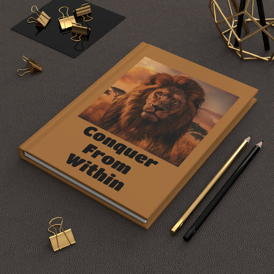 Conquer From Within Lion Journal