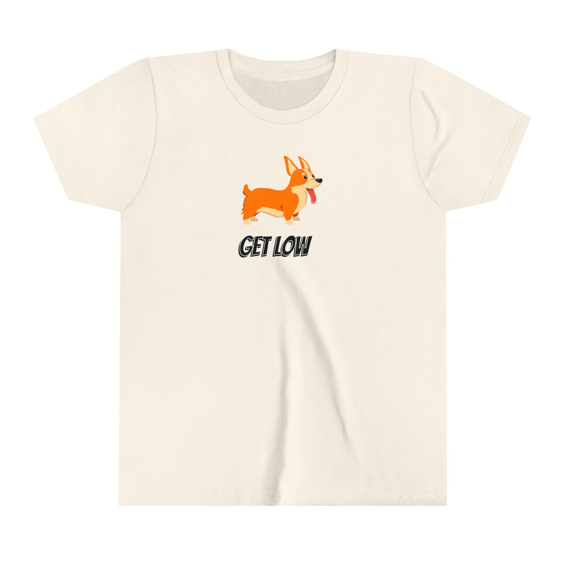 Corgi Get Low T-shirt for Kids - Tortuna