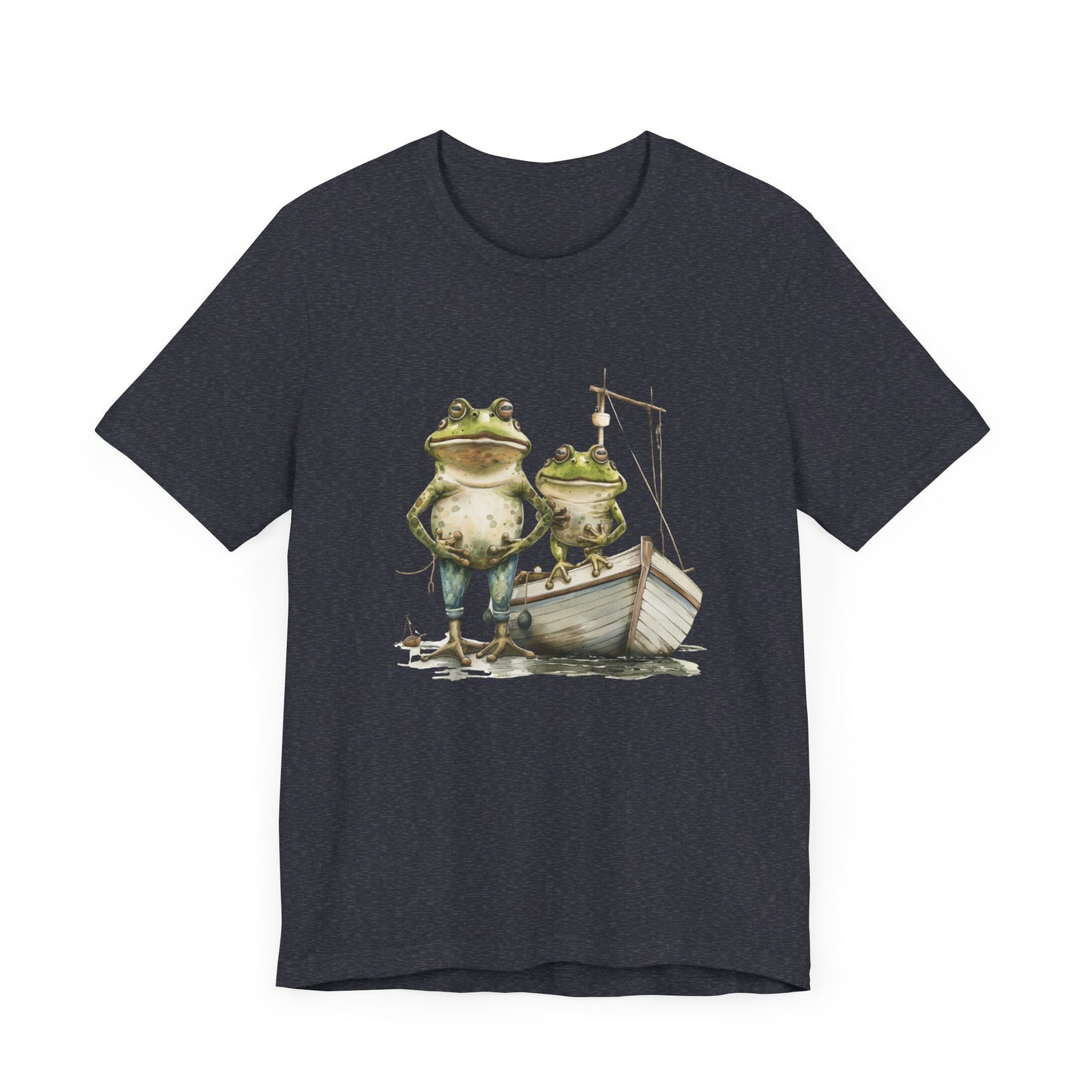 Frogs on a Fishing Boat T-shirt