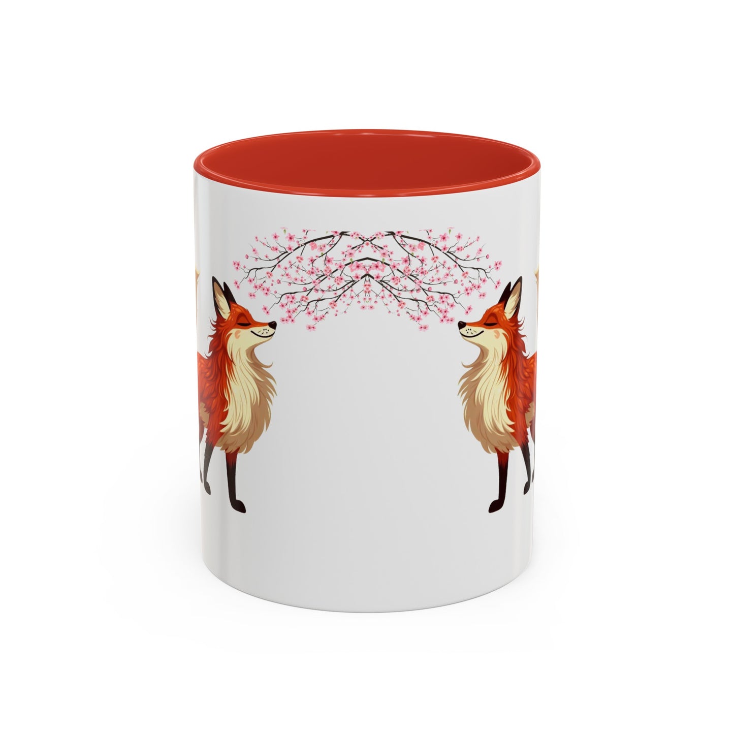 Sakura Red Fox Mug