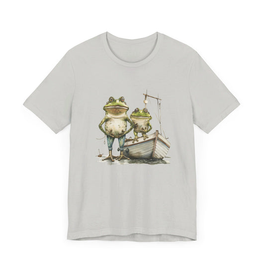 Frogs on a Fishing Boat T-shirt