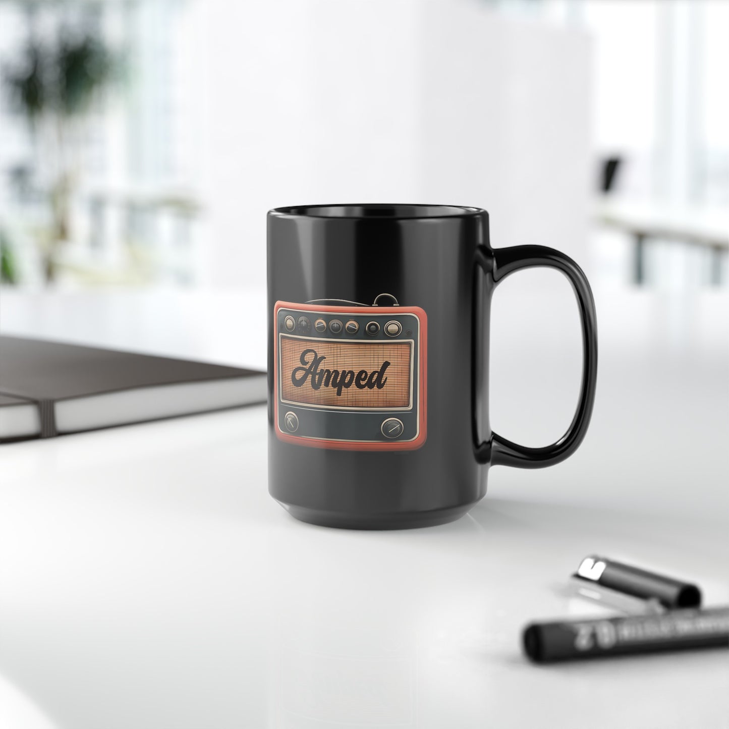 Amped Black Coffee Mug