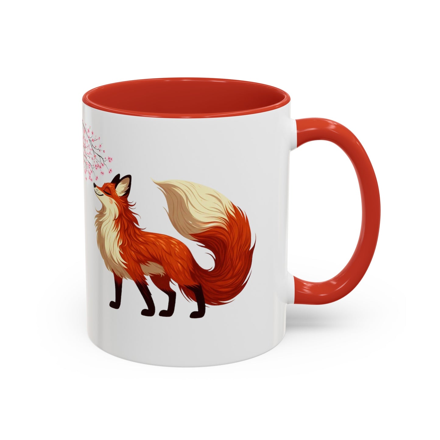 Sakura Red Fox Mug