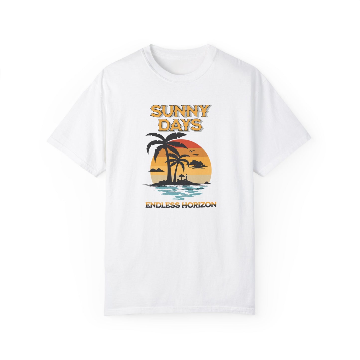 Sunny Days, Endless Horizon T-shirt - Tortuna