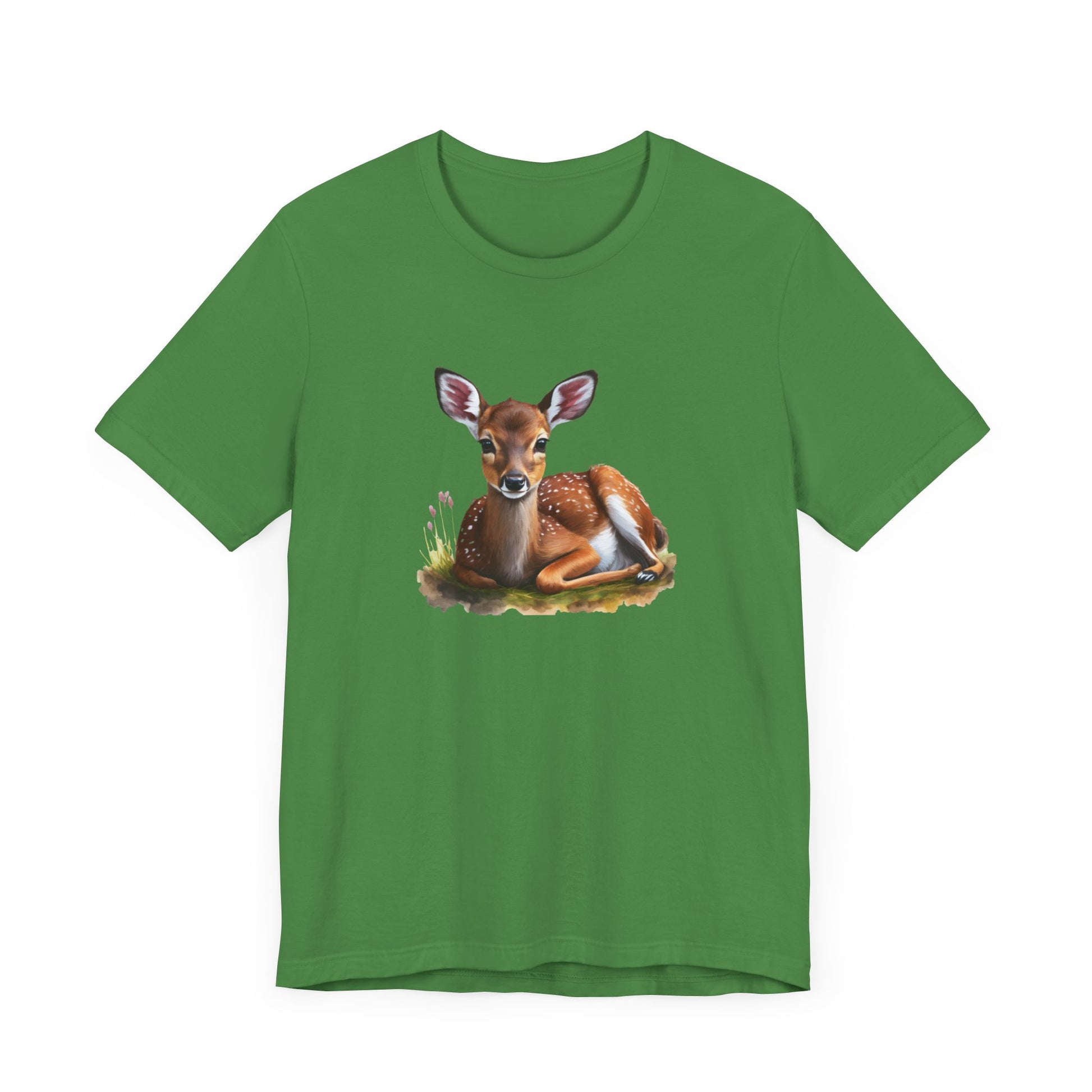 Deer Kind-Hearted Graphic T-shirt - Tortuna