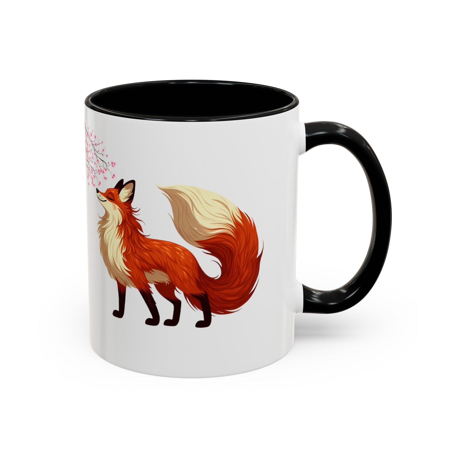 Sakura Red Fox Mug