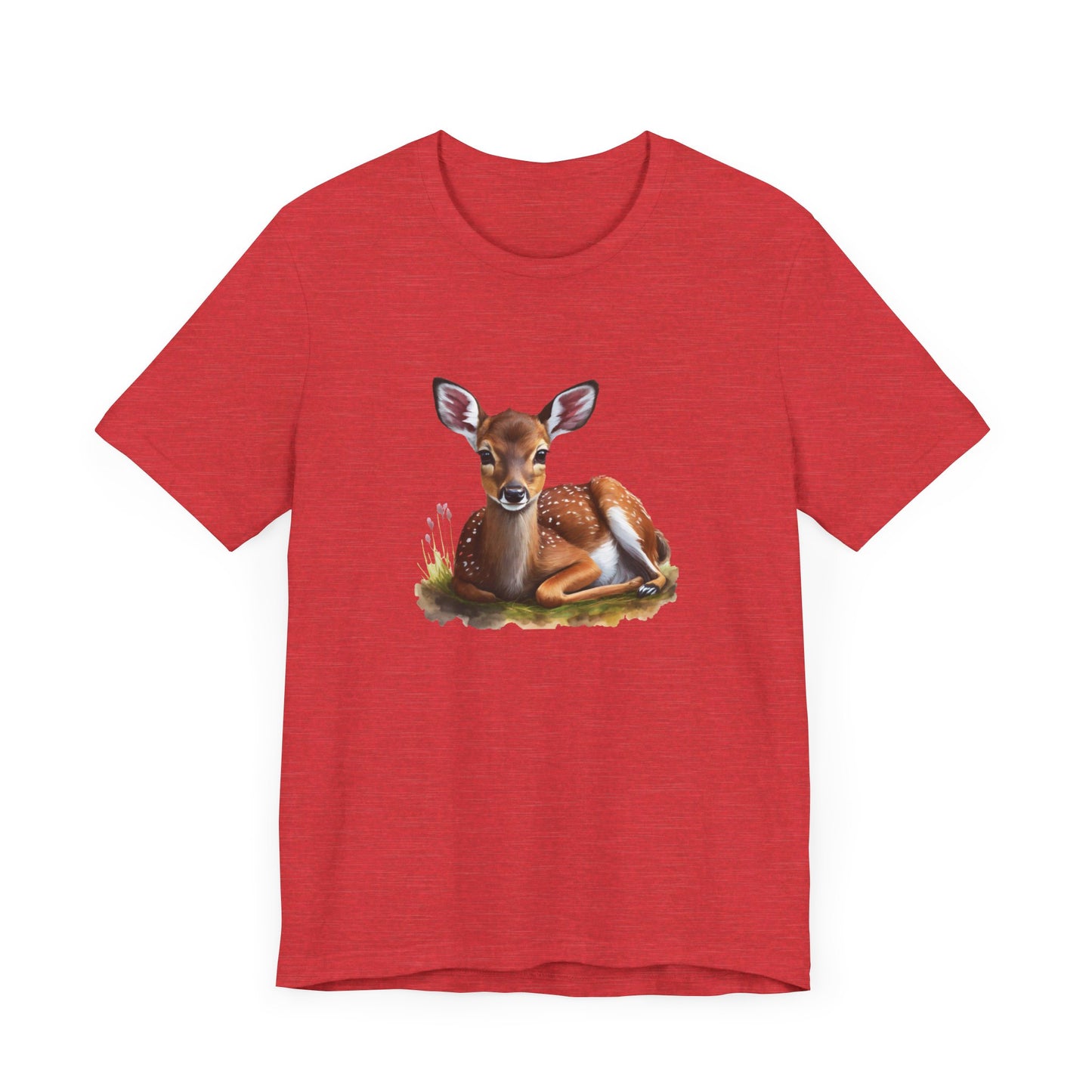 Deer Kind-Hearted Graphic T-shirt