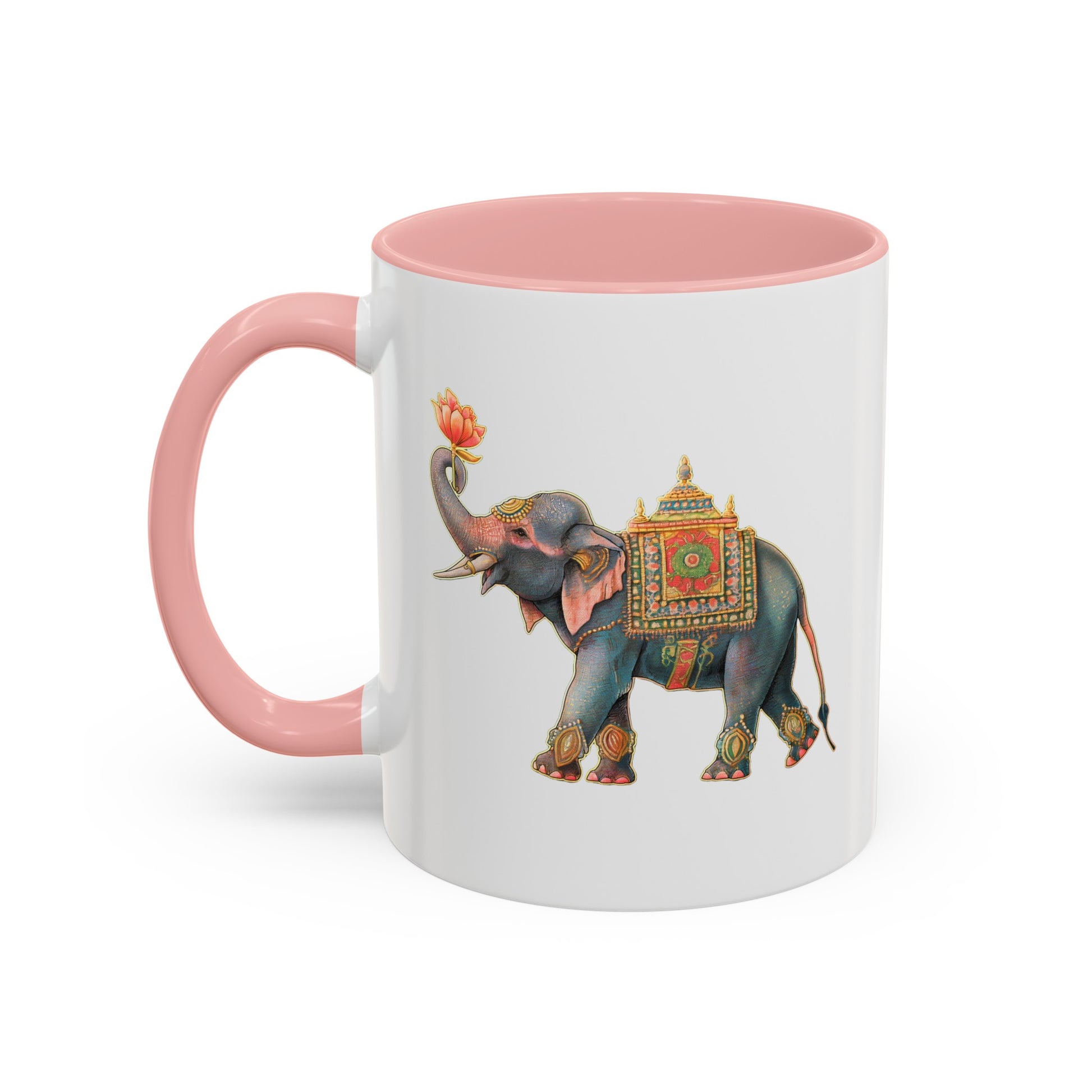 Asian Elephant Accent Coffee Mug - Tortuna