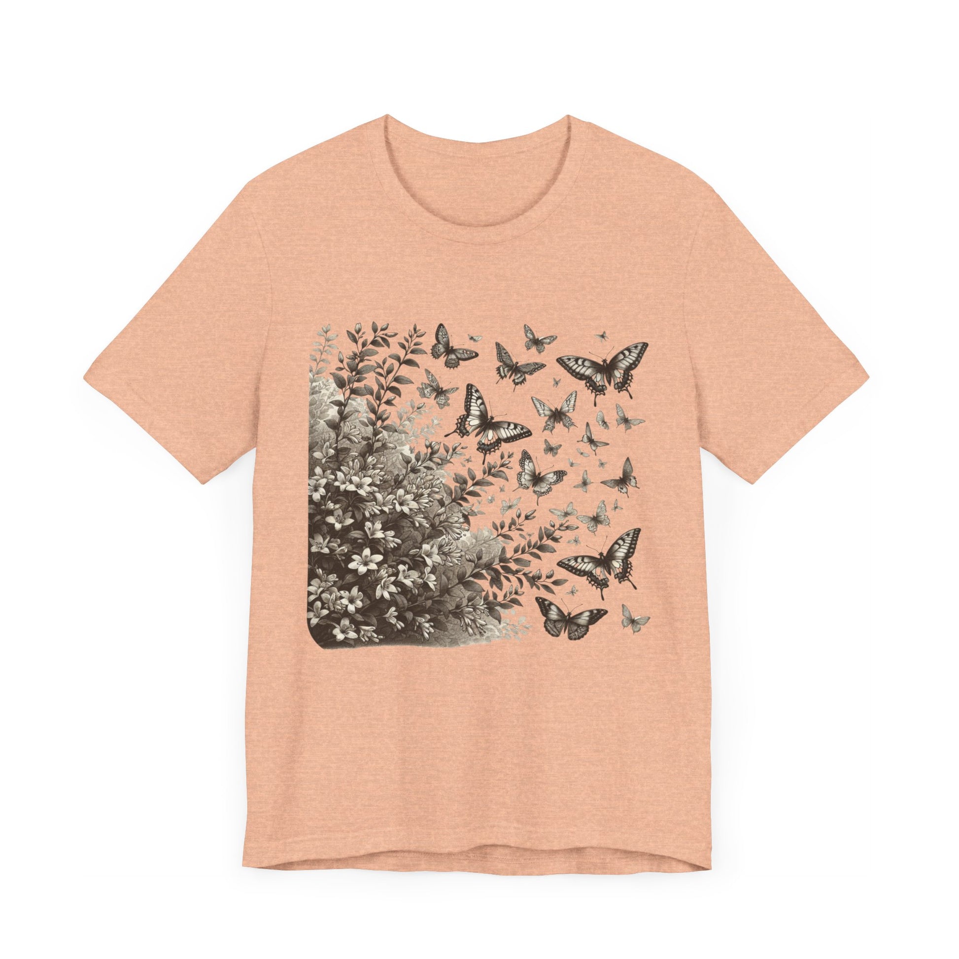 Butterflies and Abelia Trees T-shirt - Tortuna