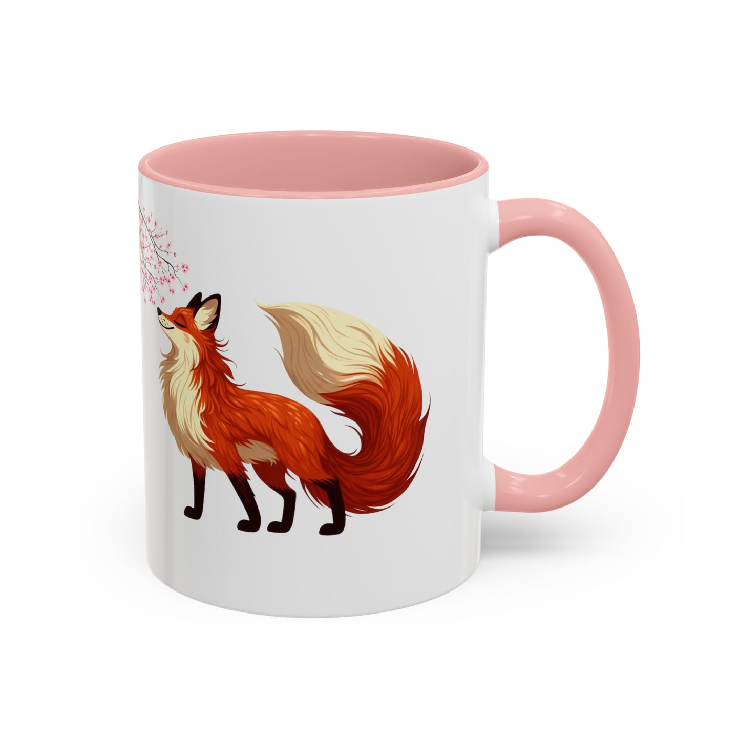 Sakura Red Fox Mug