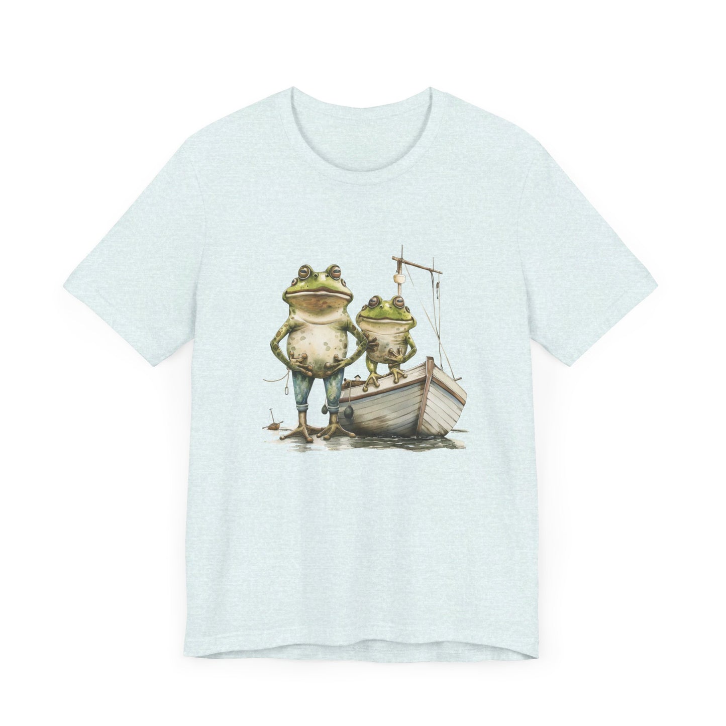 Frogs on a Fishing Boat T-shirt