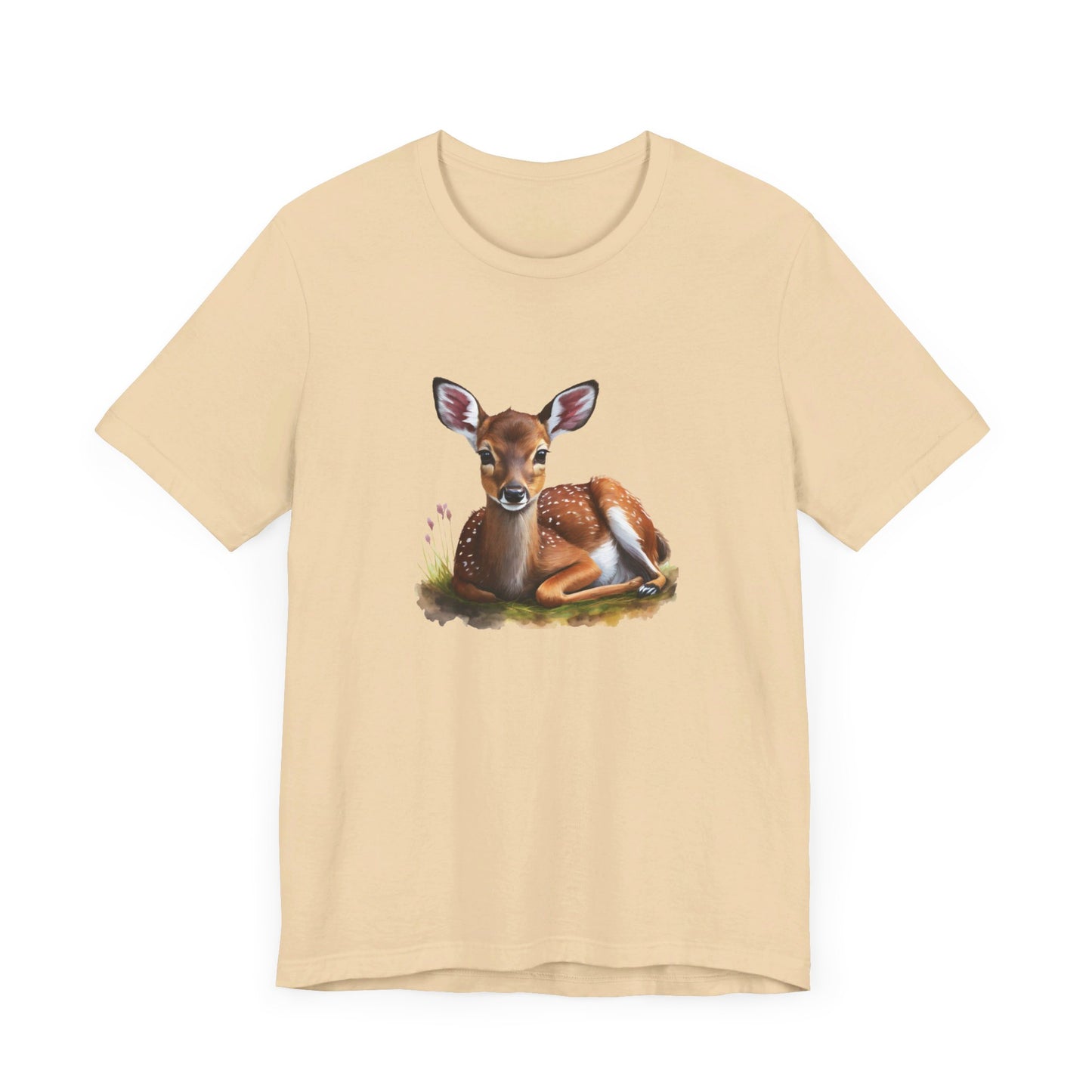 Deer Kind-Hearted Graphic T-shirt