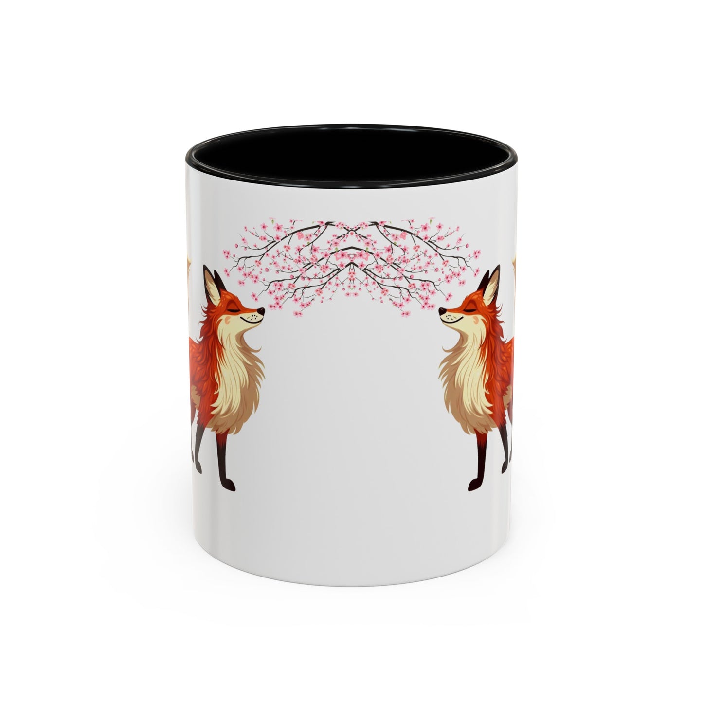 Sakura Red Fox Mug