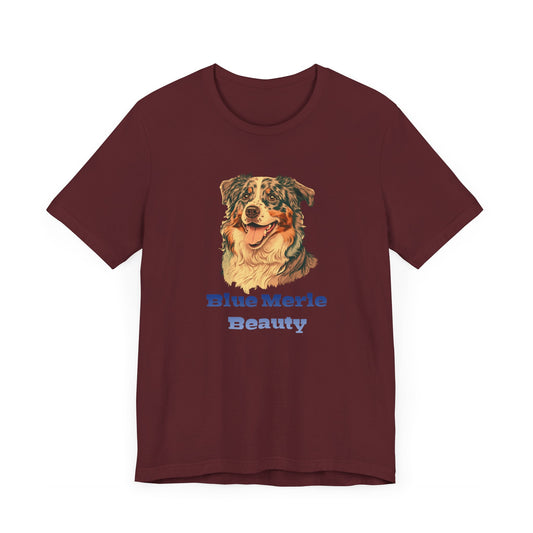 Blue Merle Beauty Australian Shepherd T-shirt