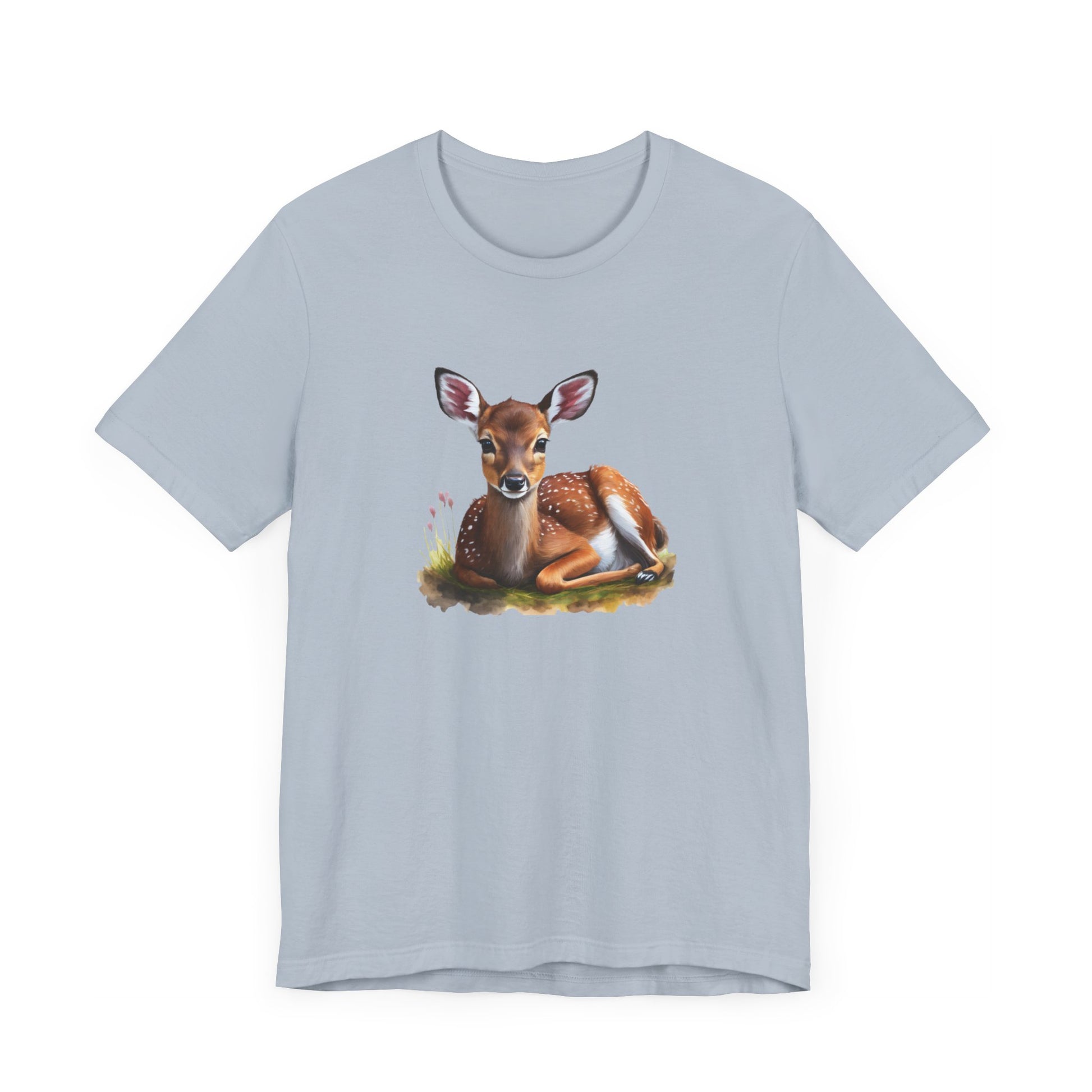 Deer Kind-Hearted Graphic T-shirt - Tortuna