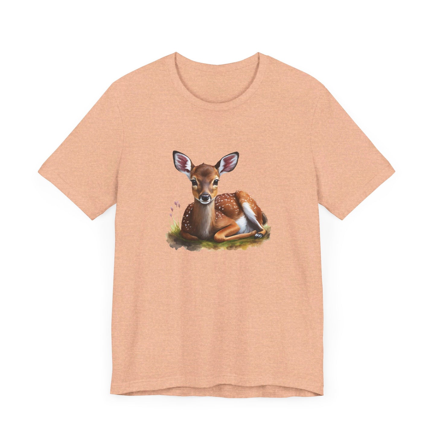 Deer Kind-Hearted Graphic T-shirt