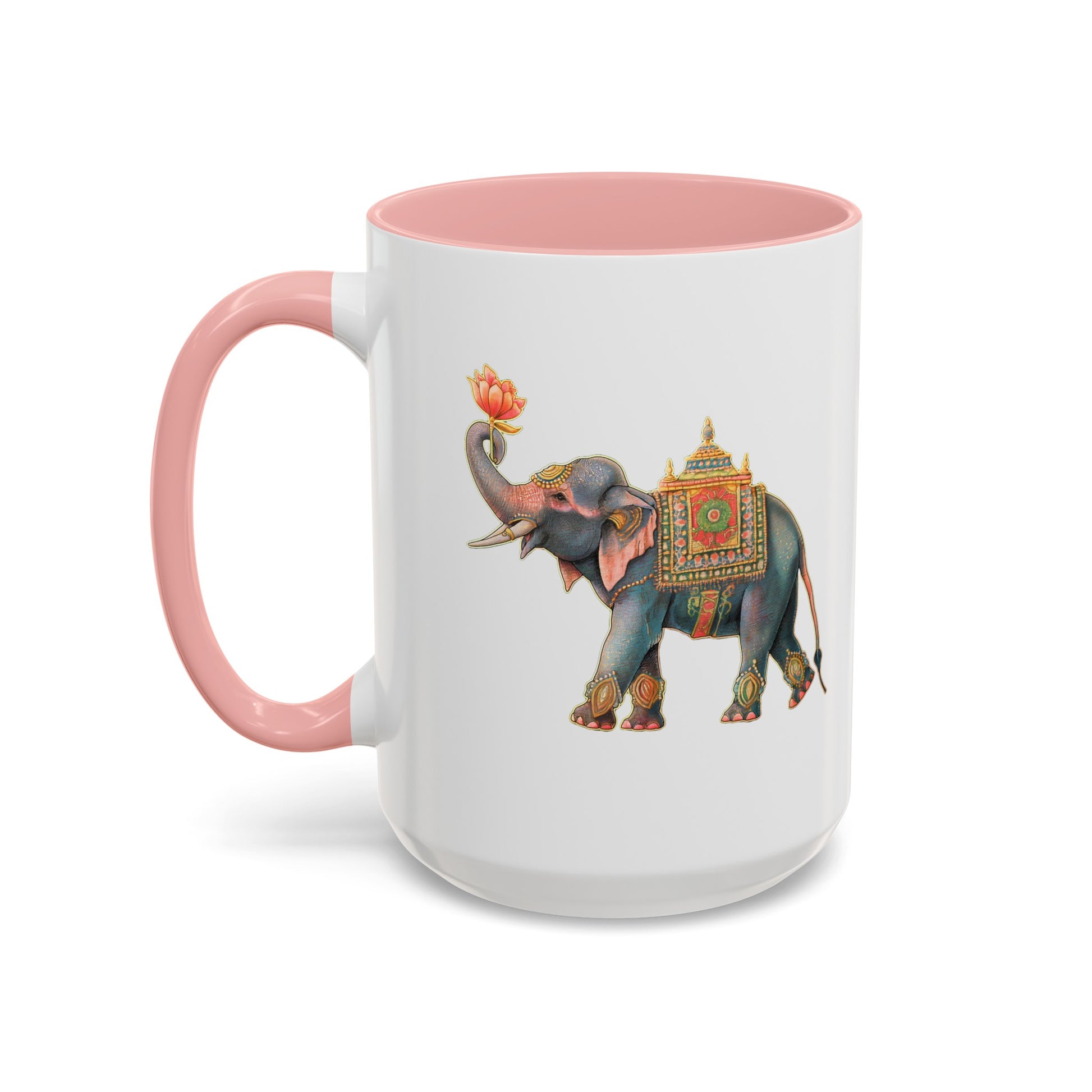 Asian Elephant Accent Coffee Mug - Tortuna