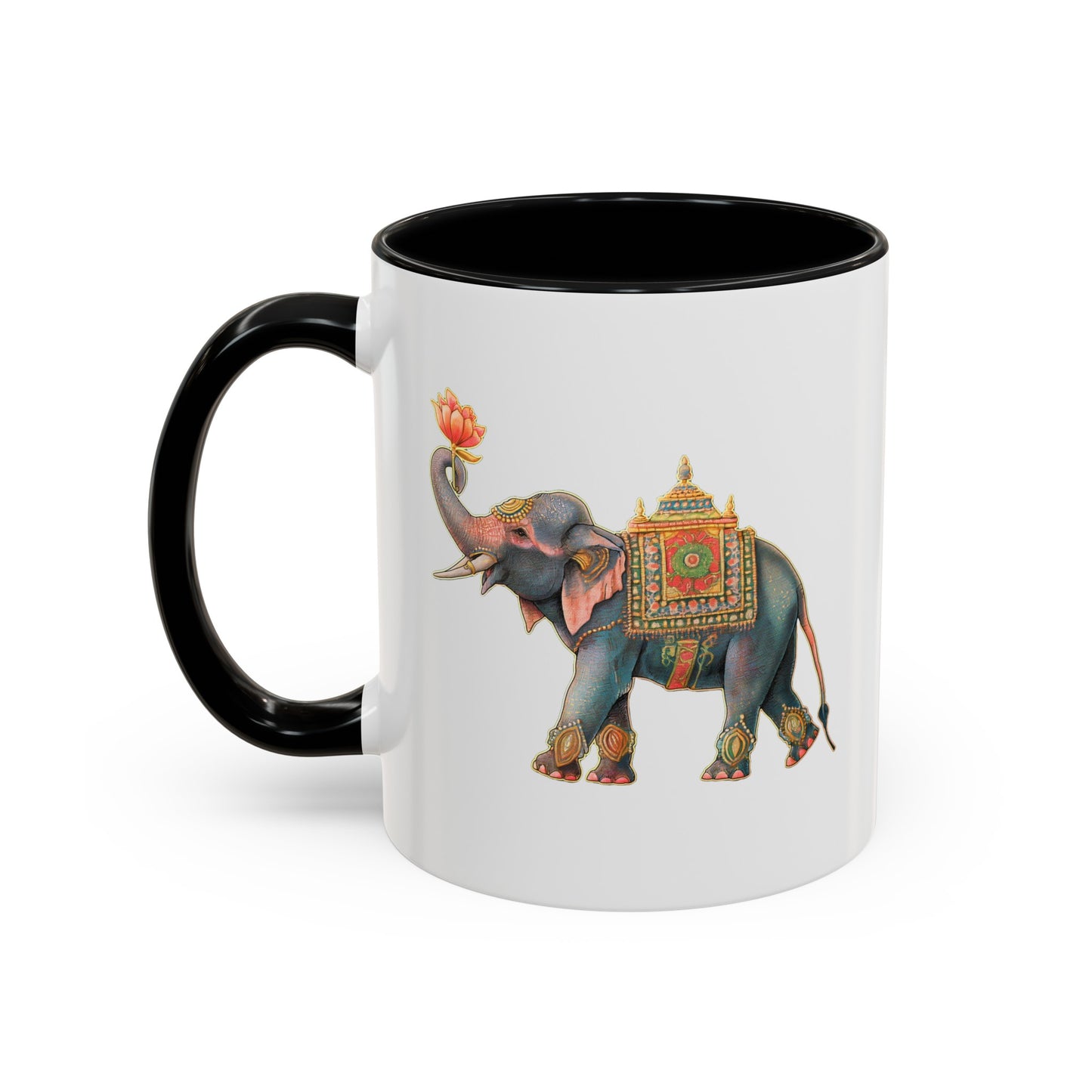 Asian Elephant Accent Coffee Mug - Tortuna