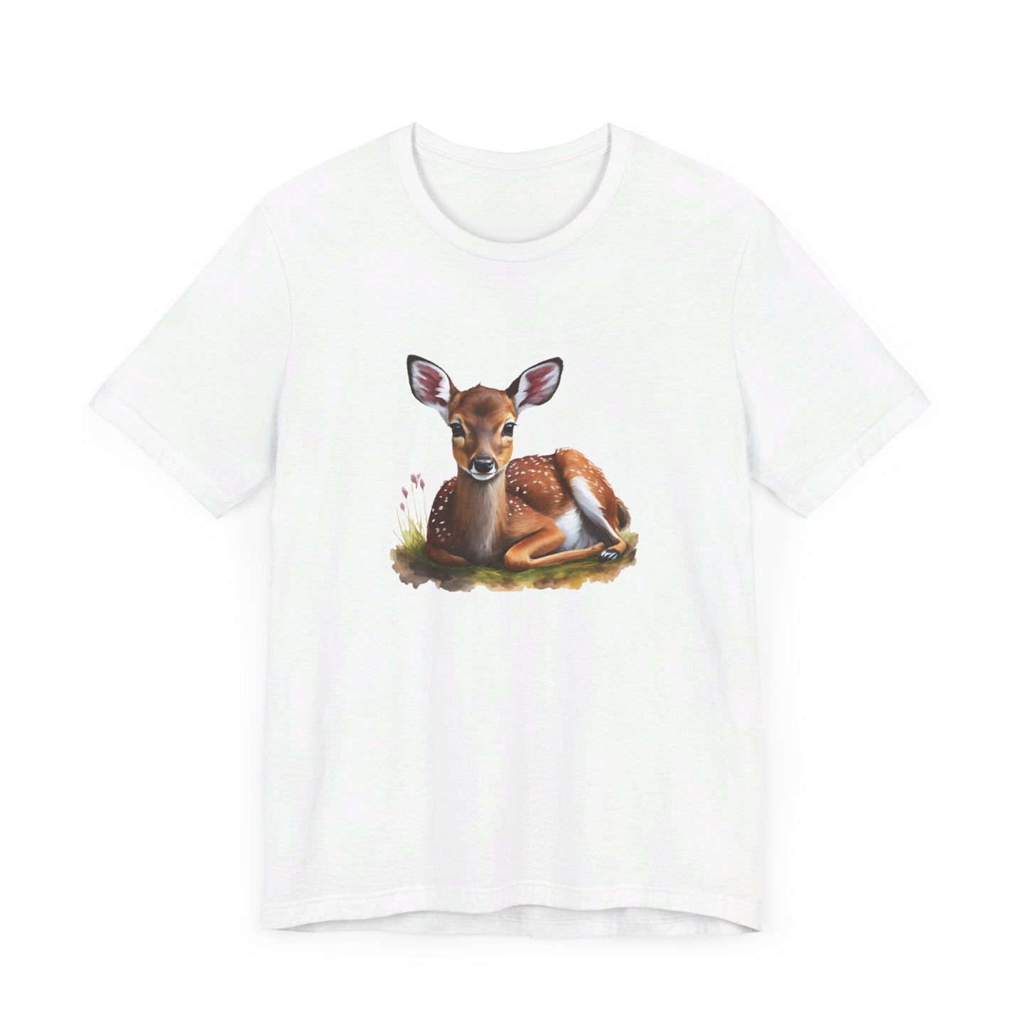 Deer Kind-Hearted Graphic T-shirt