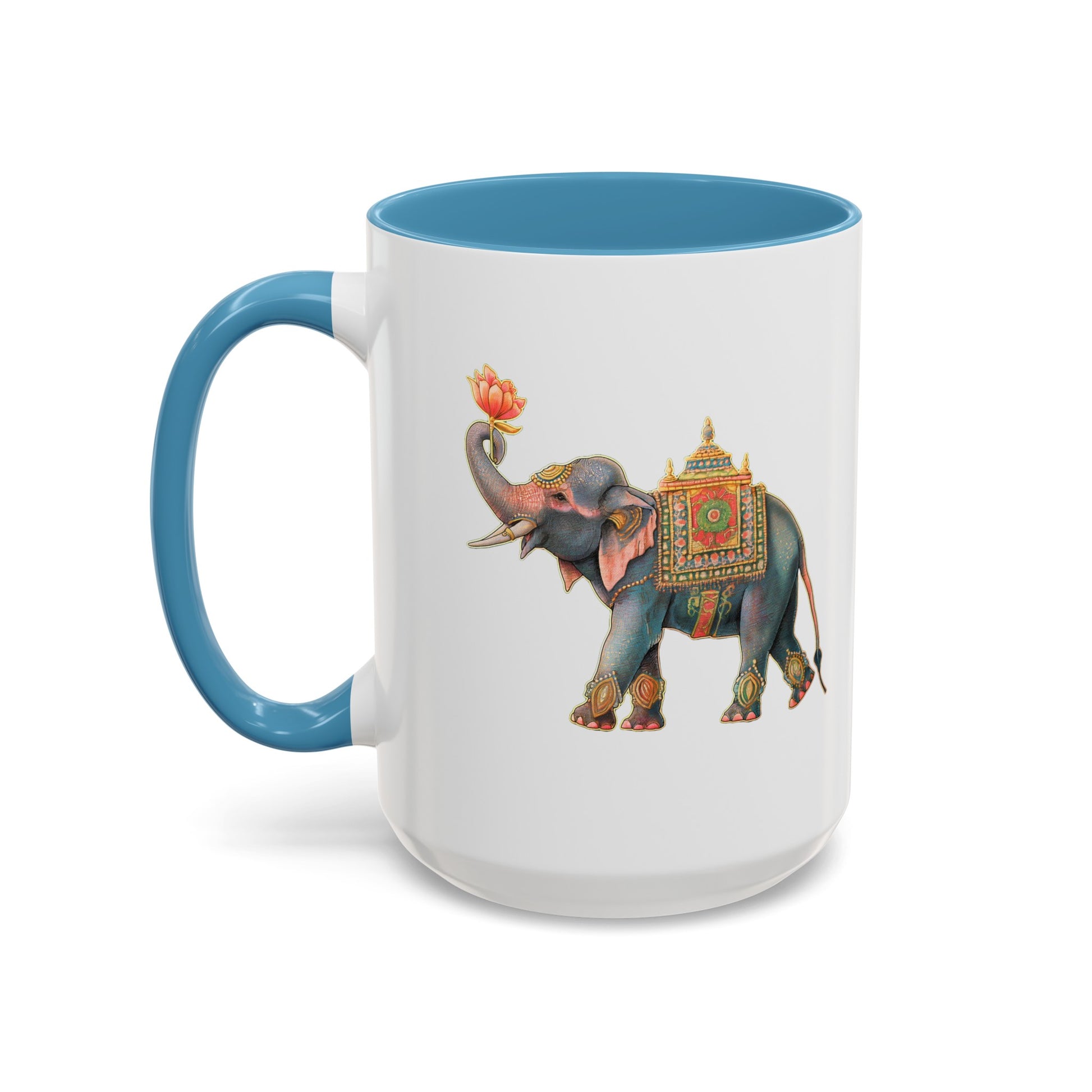 Asian Elephant Accent Coffee Mug - Tortuna