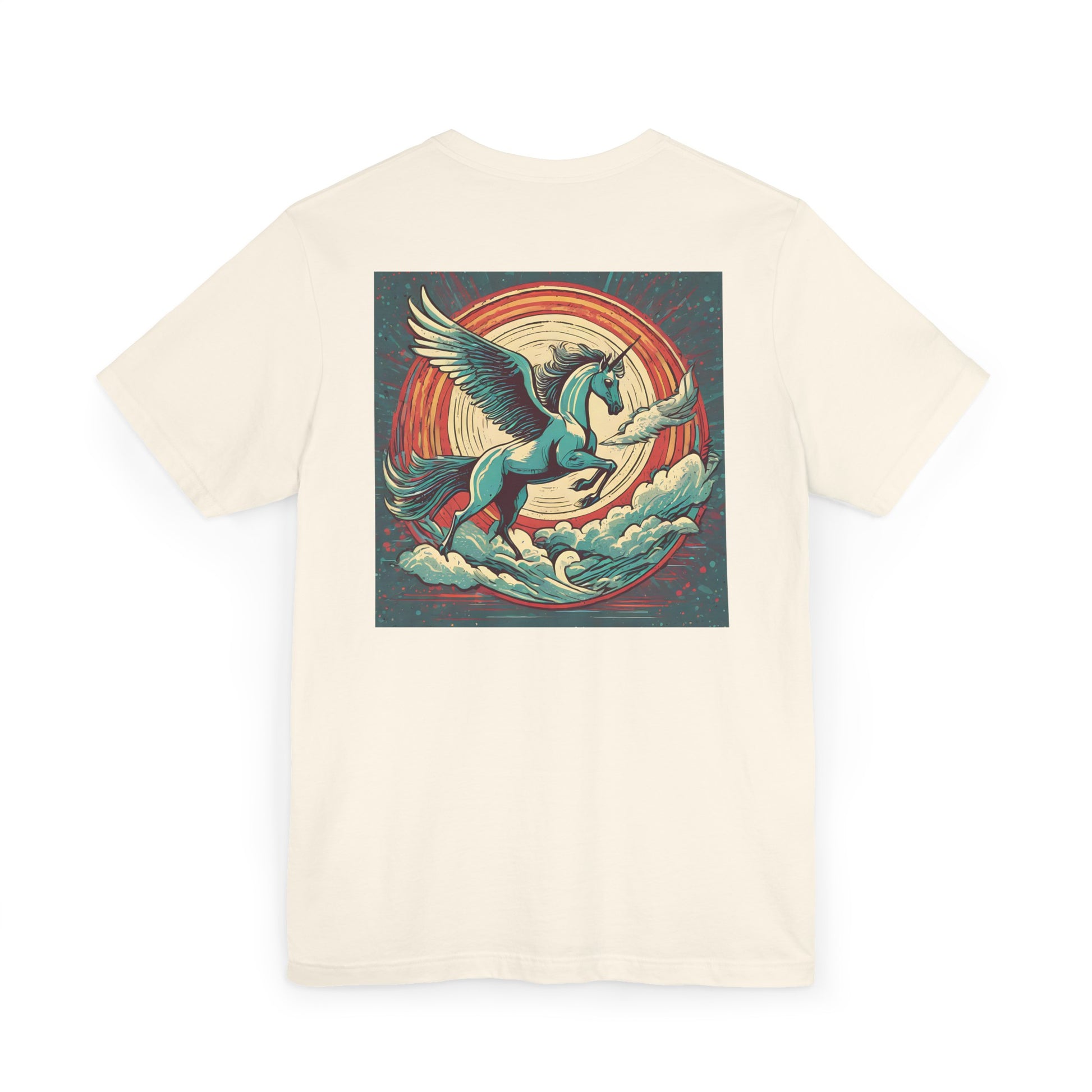 mythical pegasus t-shirt  natural color