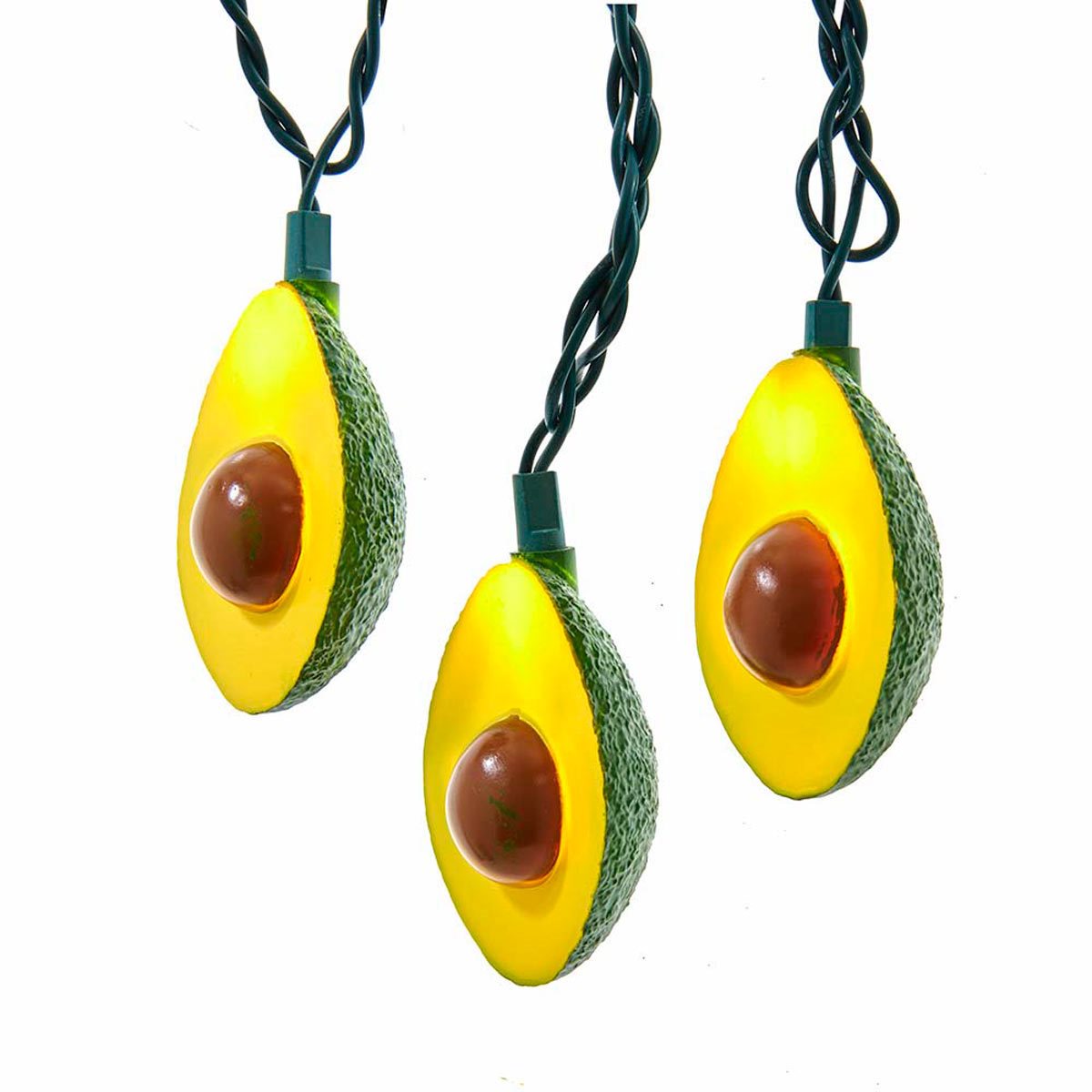 Kurt S. Adler 10 light Avocado Light Set 