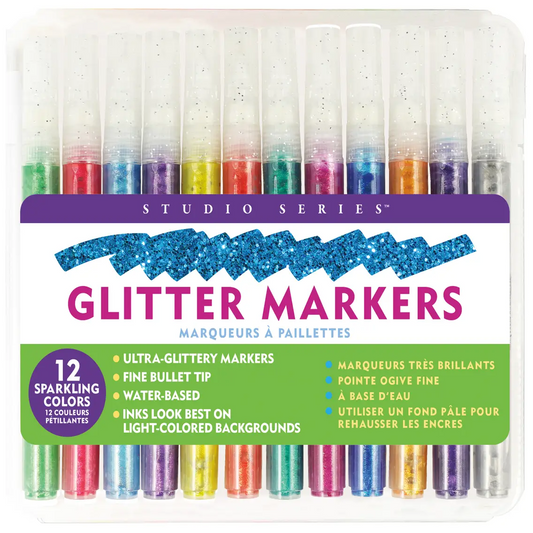 Studio Series Glitter Markers - Tortuna