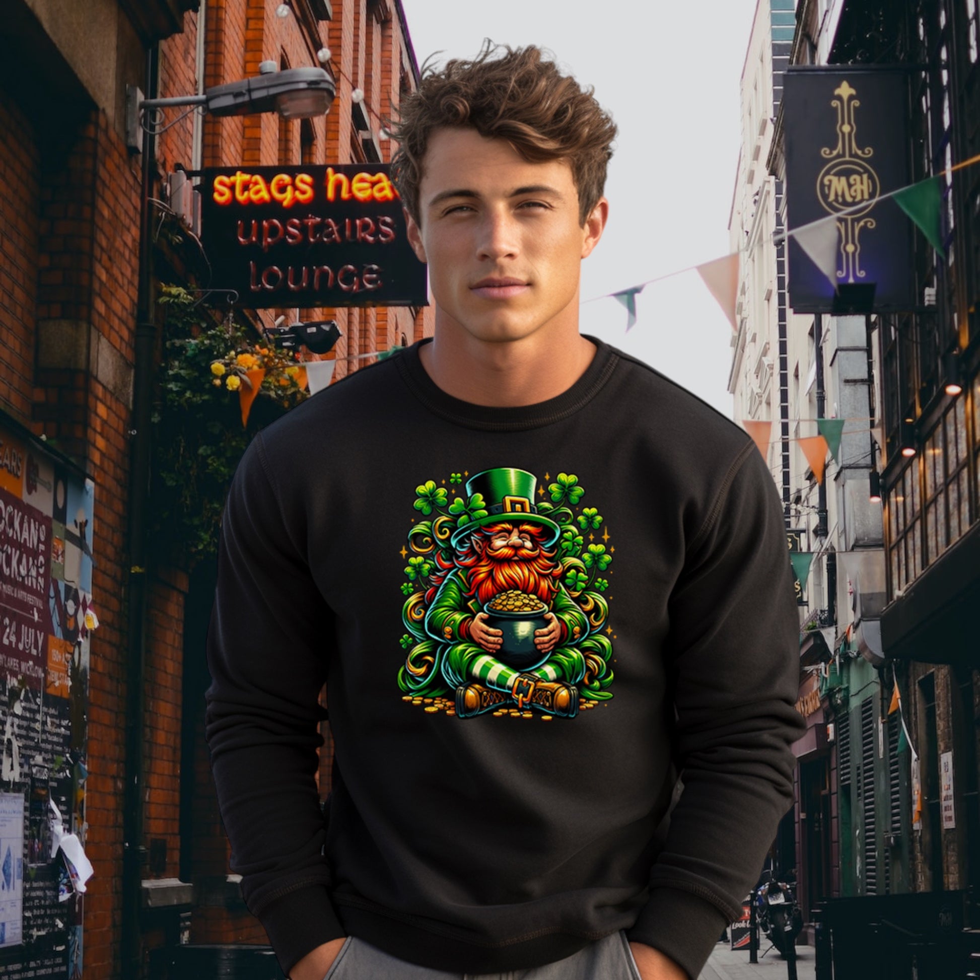 Lucky Leprechaun Sweatshirt - Tortuna