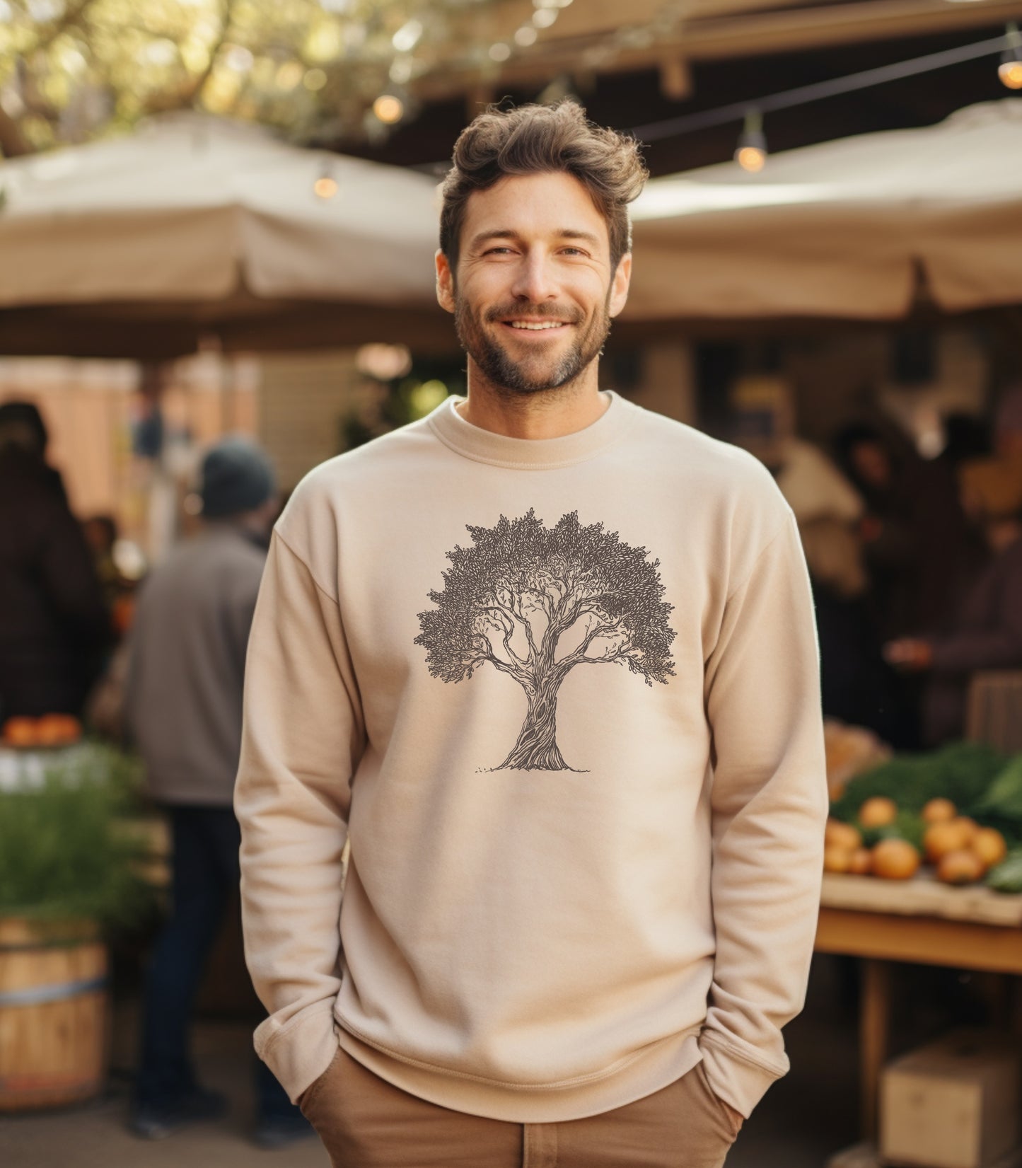 Olive Tree Sweatshirt