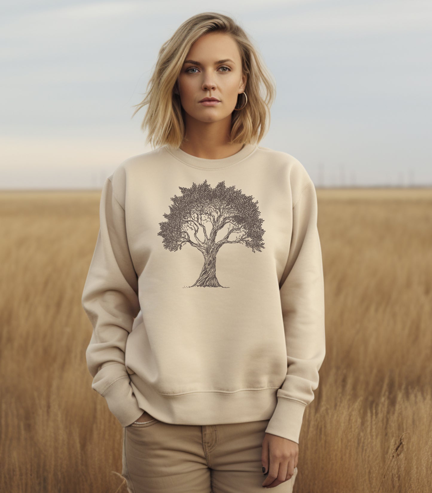 Olive Tree Sweatshirt