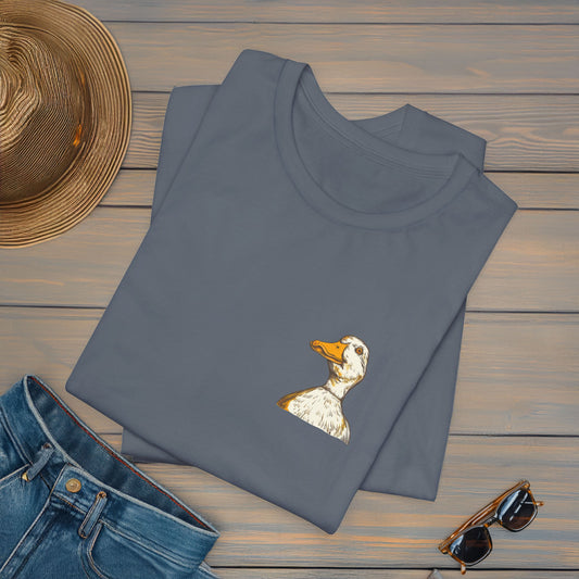 Duck Head Corner Print T-shirt