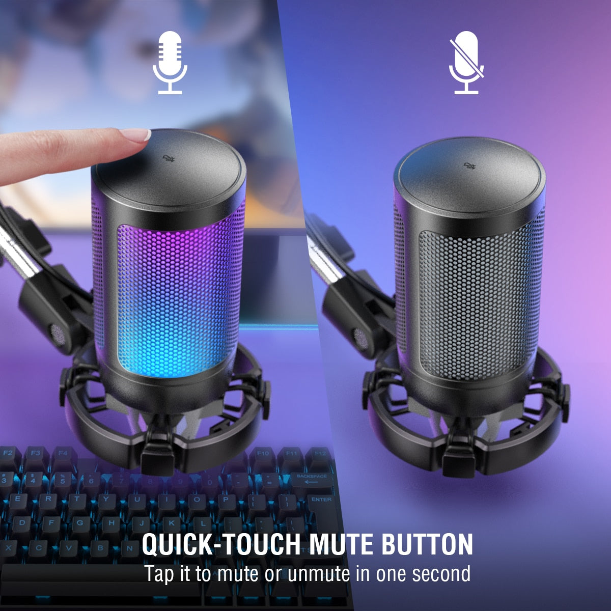 Podcast/Gaming Microphone Kit - Tortuna